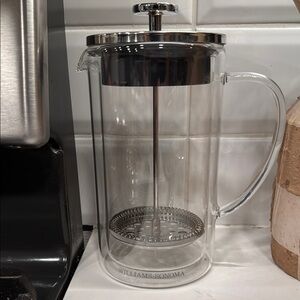 Williams Sonoma Glass French Press Coffee Maker